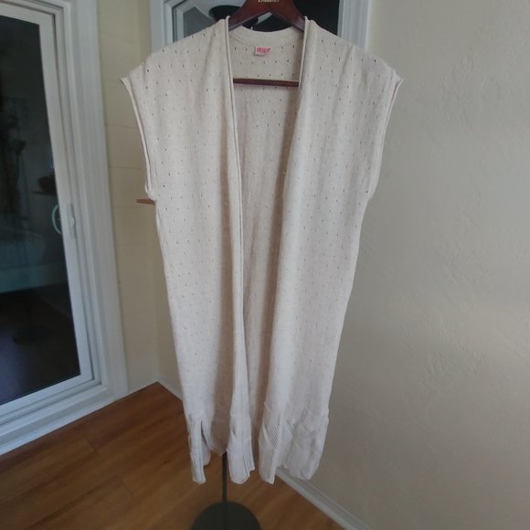 Jackets & Blazers - Knitted long west custom made size L-XL VIDEO